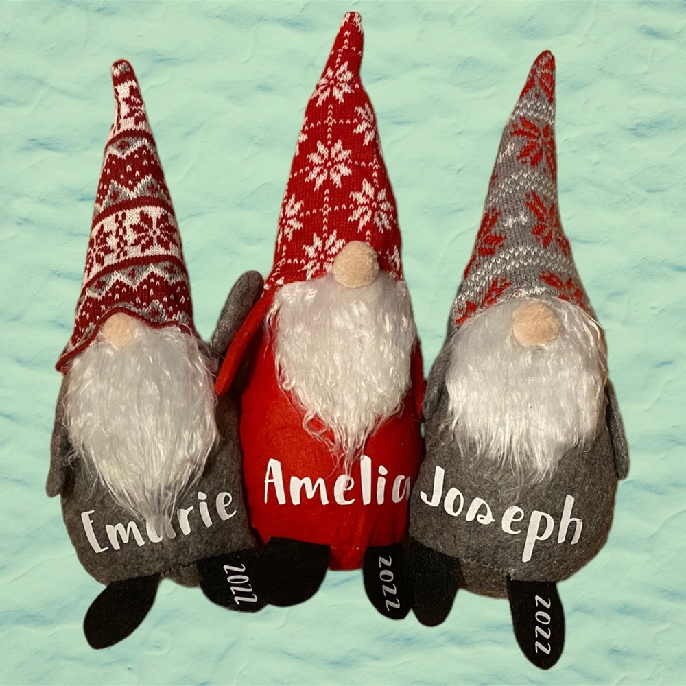 Personalized Christmas Gnome